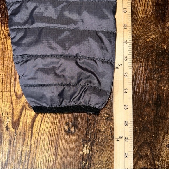 The Original Fat Face Brand Jacket Mens Large Gray Puffer Nylon Drawstring - Picture 6 of 9